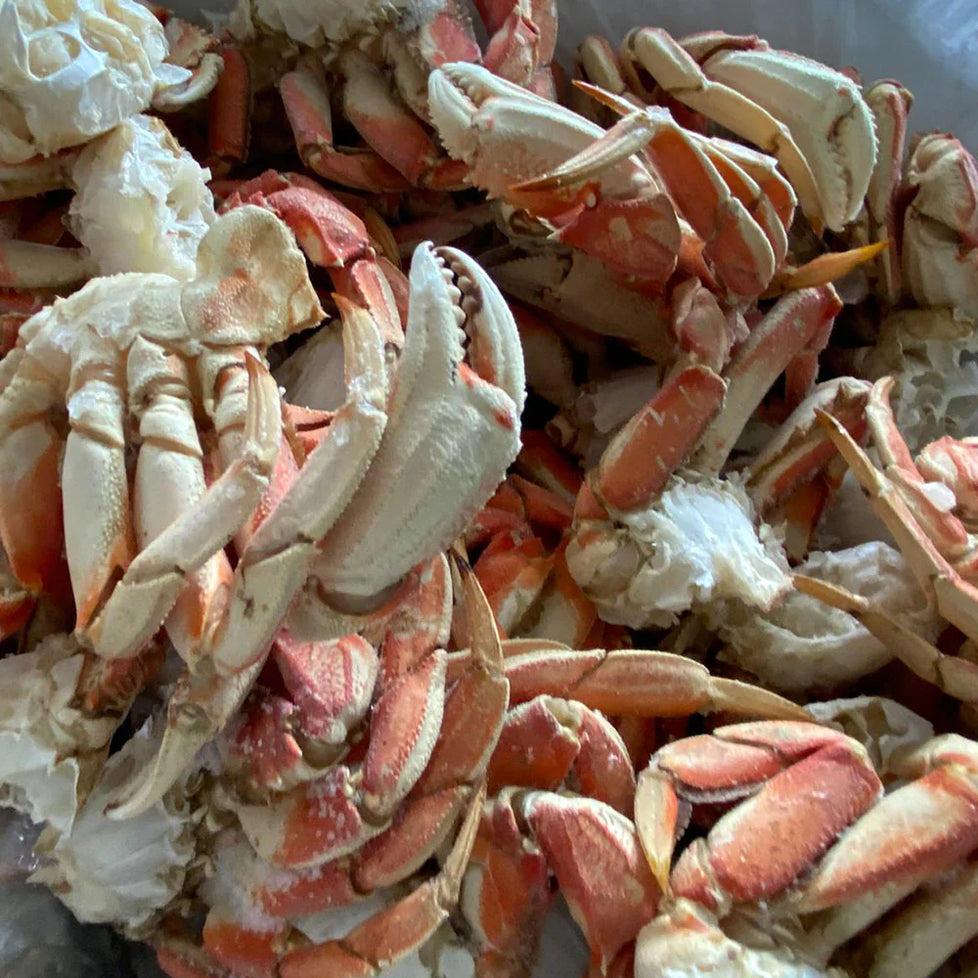 5LB cases of Dungeness sections