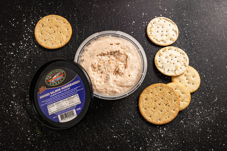 Smoked Salmon with Horseradish