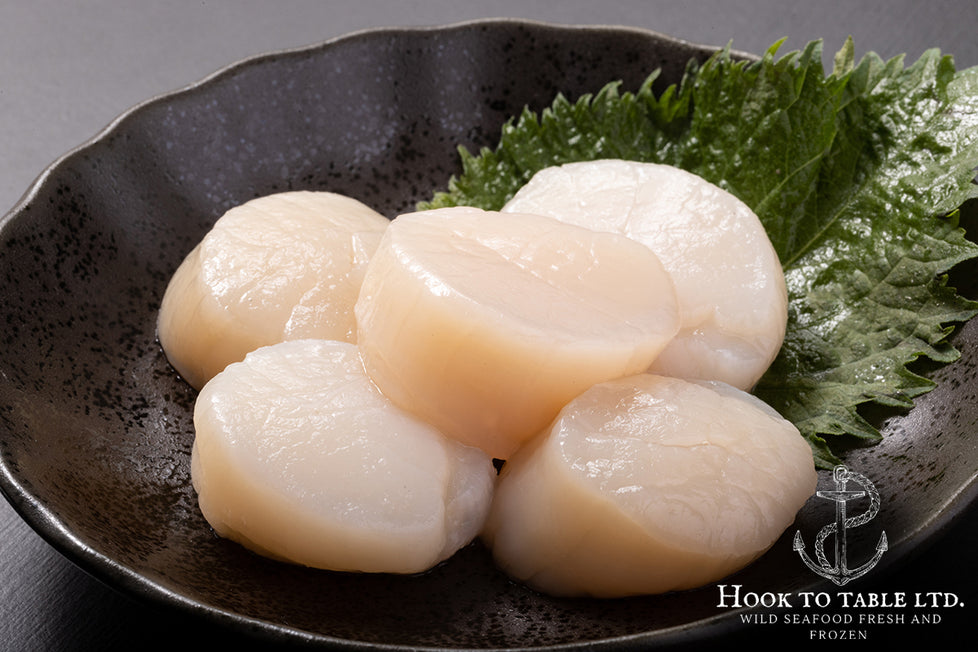 Frozen Hokkaido Scallops 12/LB