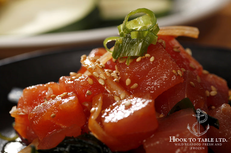 Frozen Ahi Tuna Poke (per lb)