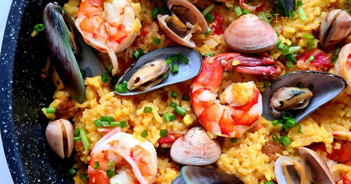 Paella rice recipe.