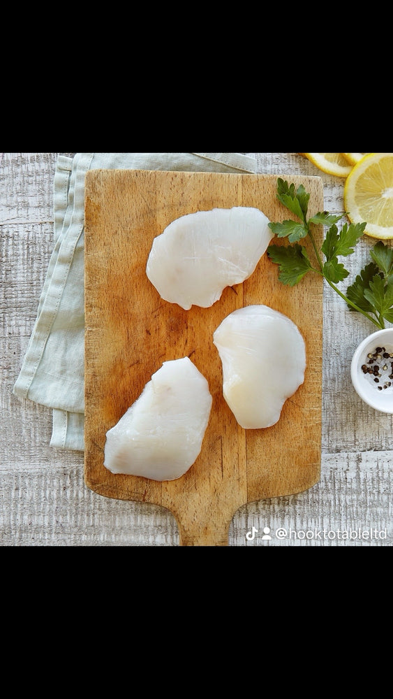 Halibut cheeks