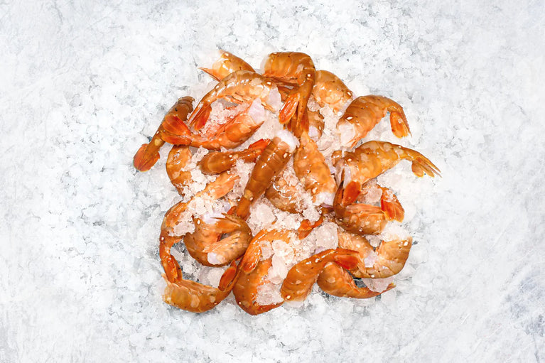 Frozen BC Spot prawns (1 lb tub)