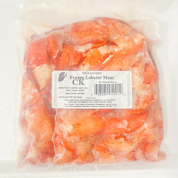 Frozen lobster meat (per 2 lb)
