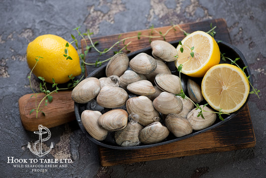 Frozen New Zealand Whole Cooked Clams(1lb bag)